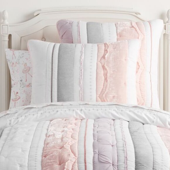 Pottery Barn Kids PBKids Lola Quilted Sham - Picture 1 of 5